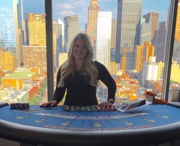 New York Blackjack Table