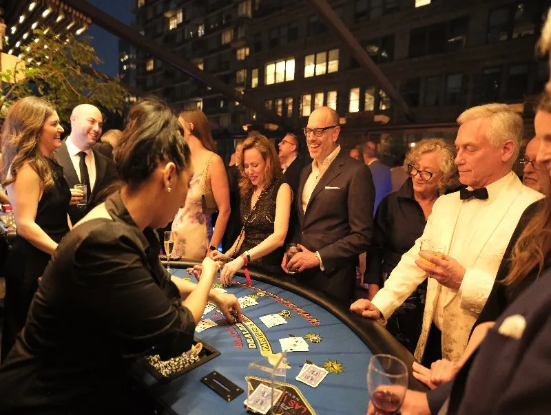 Blackjack Table Rental for Party in New York Blackjack Table Rental for Party in New York